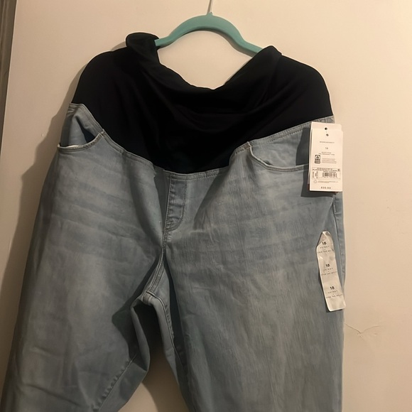 Isabel Maternity jeans / jeggings. Size 18 over belly crossed back - Picture 5 of 13